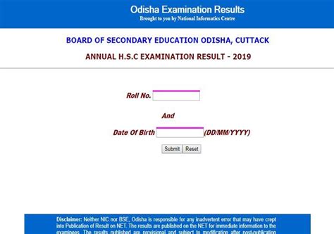 bse odisha result 2019|bse odisha result nic in.